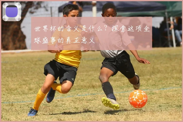 世界杯的含义是什么？探索这项全球盛事的真正意义